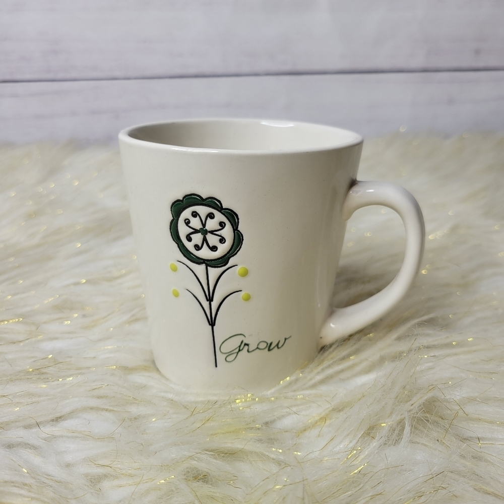 TAG "Grow"‎ flower Mug